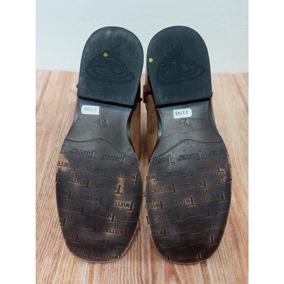 Twister Jacob Boy Kid Boots Zip Side Patriotic Flag Cowboy Size 2 - Picture 10 of 10